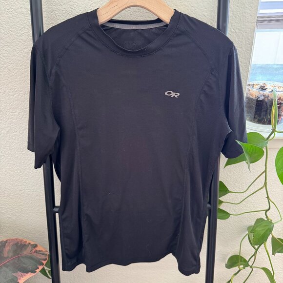 Outdoor Research Echo Black Tee Size Medium - Picture 1 of 4